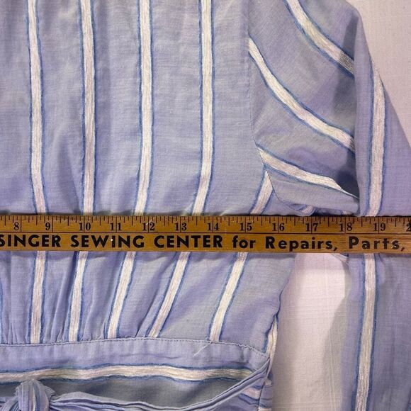 Anthropologie Women's South Seas Belted Striped Tunic. Sz 10 - Picture 9 of 10